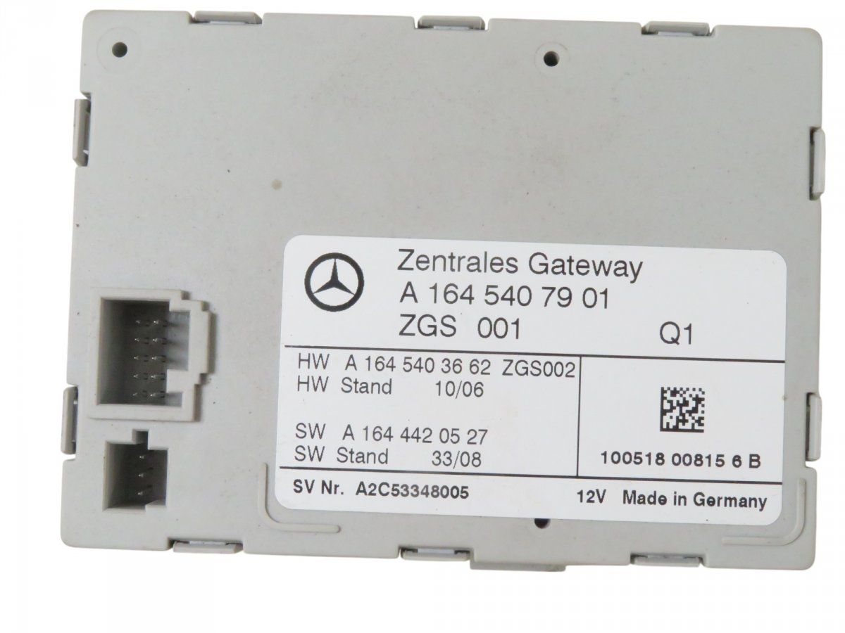 A1645407901 A1649002901 Central gateway module MERCEDES-BENZ R-CLASS (W251) (2006-2013)