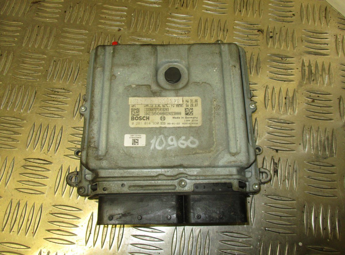 0281014930 Engine Control Unit / module (ECU) MERCEDES-BENZ ML-CLASS (W164) (2005-2011)