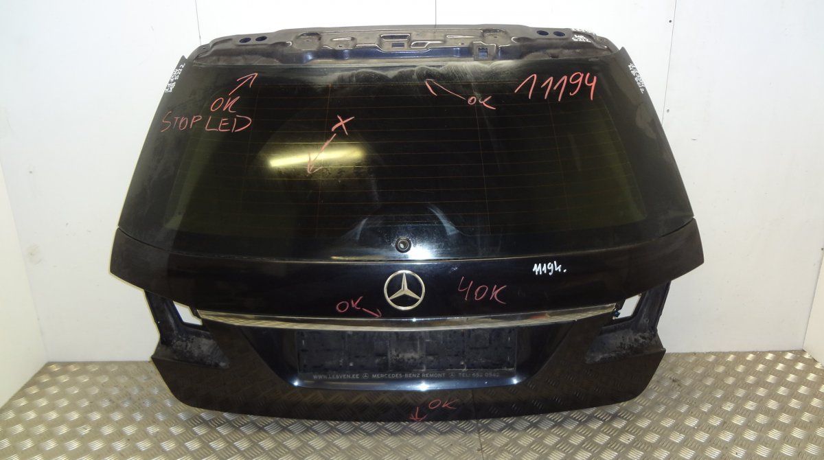 Bootlid / tailgate MERCEDES-BENZ E-CLASS (W212) (2009-2016)