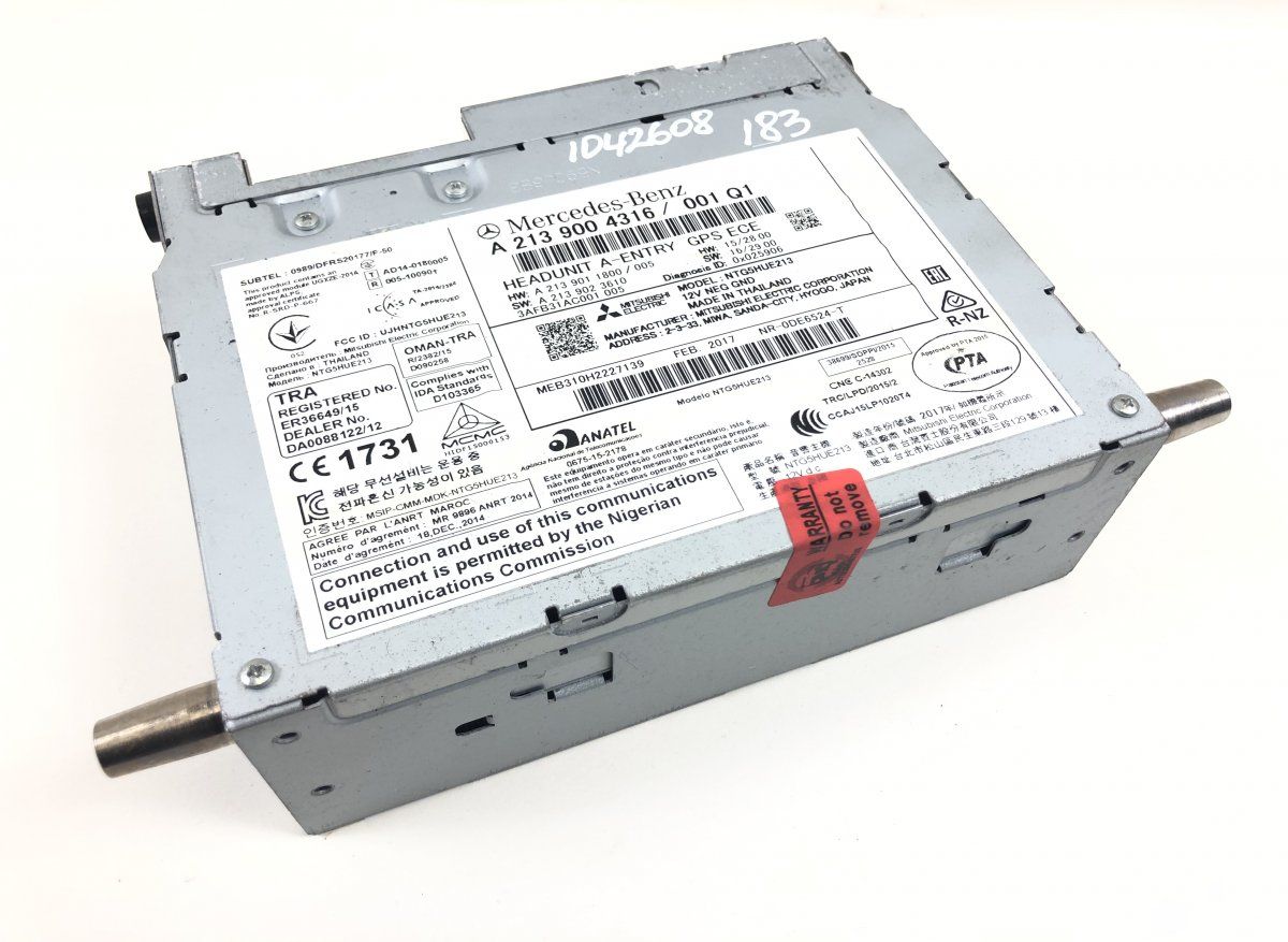 NTG5HUE213 Radio MERCEDES-BENZ E-CLASS (W213) (2016-2023)