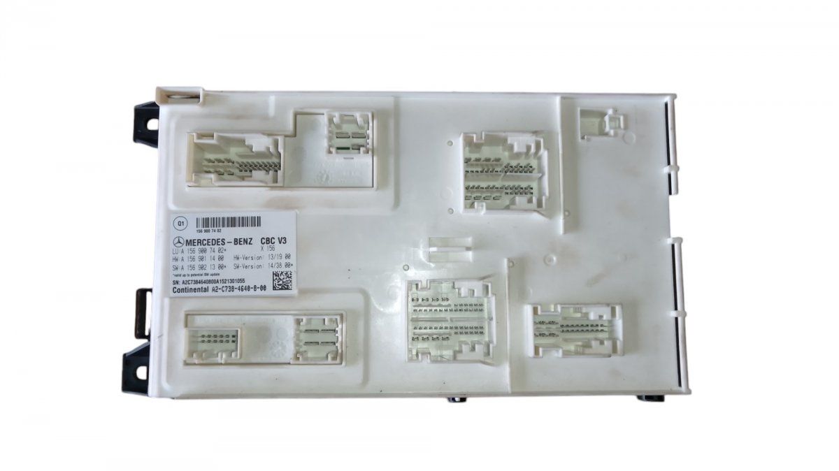 A1569011400 A2C7384640800 A2-C738-4640-8-00 Comfort Module (CCM) MERCEDES-BENZ CLA (C117, X117) (2013-2019)