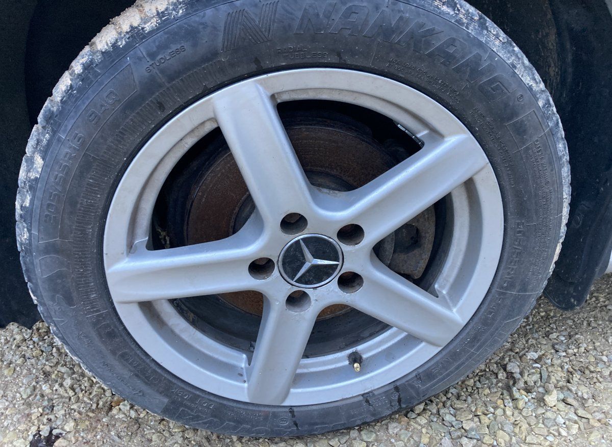 Rim set With Tyres 4 pcs MERCEDES-BENZ B-CLASS (W245) (2005-2011)