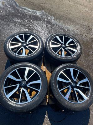19X7J ET40 D66.1 5X114.3 Rim set With Tyres 4 pcs NISSAN X-TRAIL III (T32) (2013-2022)