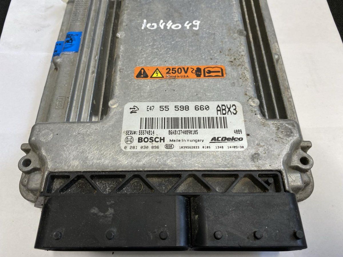 0281030896 55598660 Engine Control Unit / module (ECU) OPEL INSIGNIA A (G09) (2008-2017)