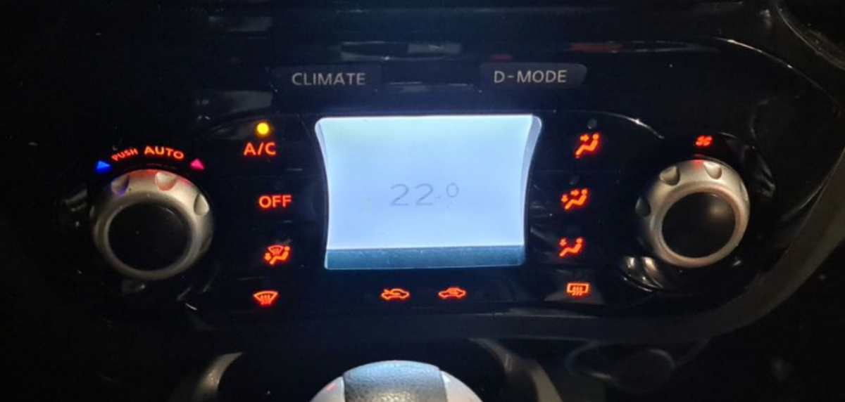 24845BV81D Heater control panel NISSAN JUKE I (F15) (2010-2019)