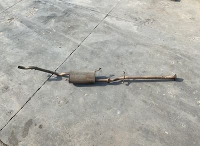 1571B455 1570C521 Exhaust rear silencer (muffler) MITSUBISHI L200 V / TRITON (KJ, KK, KL) (2014-2023)