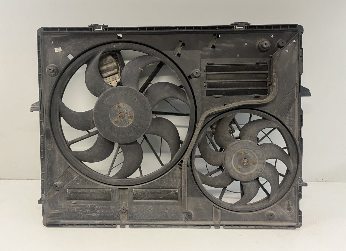 7L0121207D 3136613303 3136613284 Radiator Fan Electric PORSCHE CAYENNE I (2002-2010)