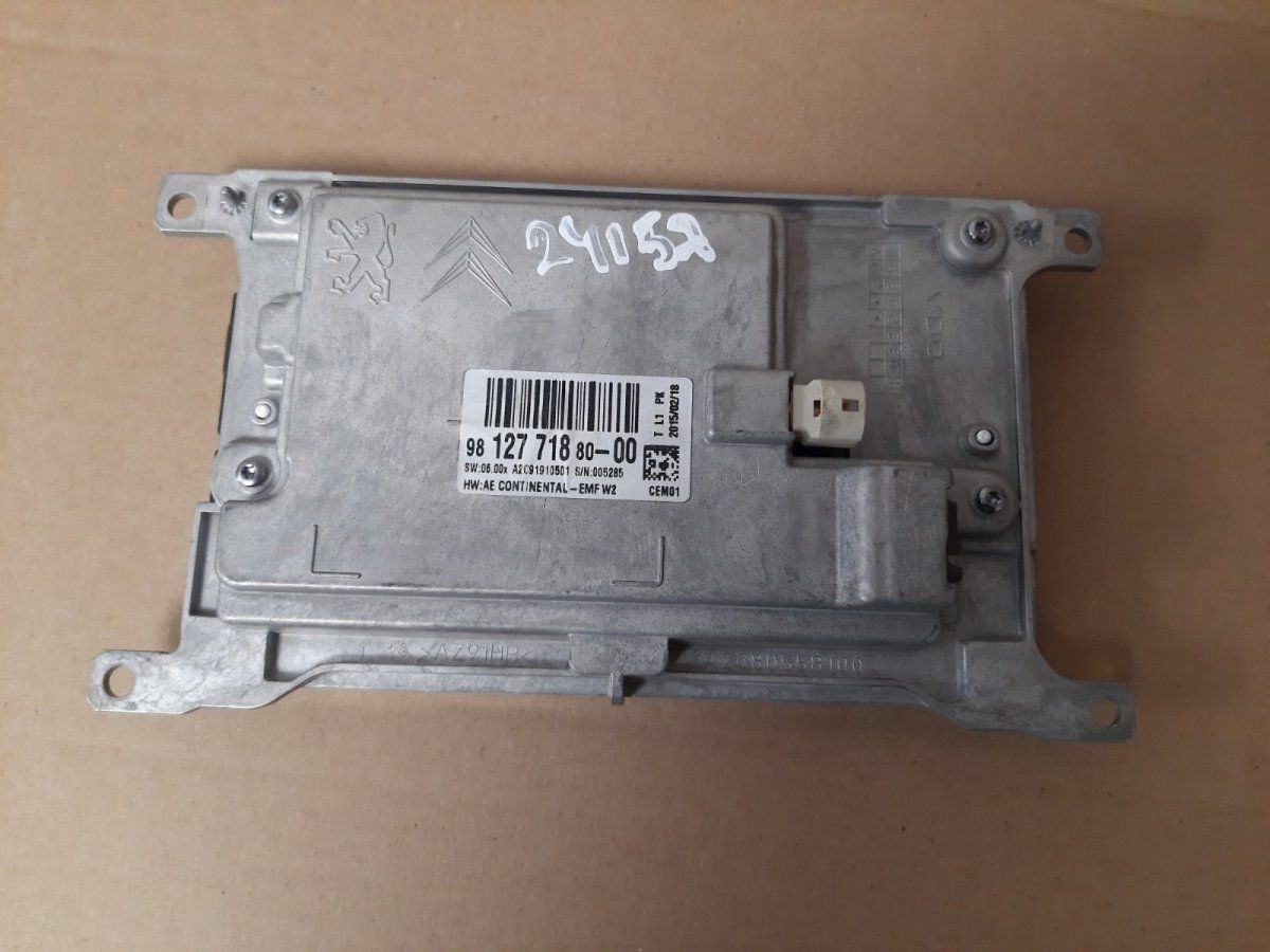 9812771880-00 Dash screen PEUGEOT 508 I (W23) (2010-2018)