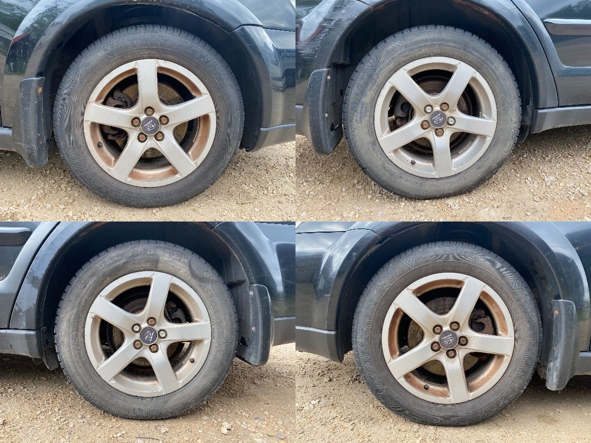 Rim set With Tyres 4 pcs SUBARU LEGACY IV / Outback (2003-2009)