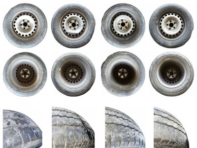 Rim set With Tyres 4 pcs VW TRANSPORTER T5 / MULTIVAN (7H, 7E, 7J) (2003-2015)