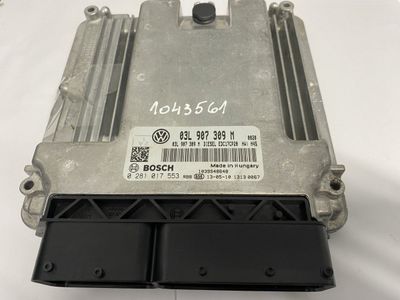 0281017553 Engine Control Unit / module (ECU) VW TRANSPORTER T5 / MULTIVAN (7H, 7E, 7J) (2003-2015)