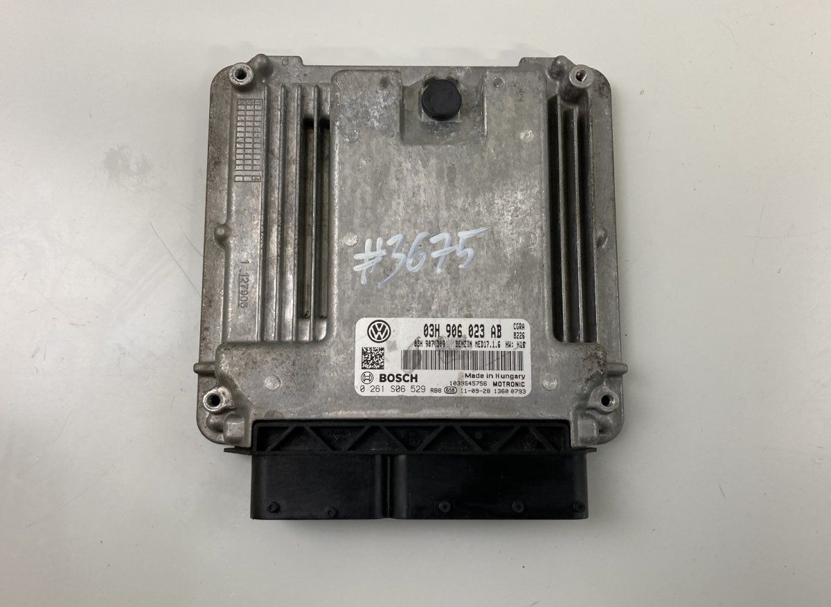 03H906023AB 0261S06529 Engine Control Unit / module (ECU) VW TOUAREG II (7P) (2010-2018)