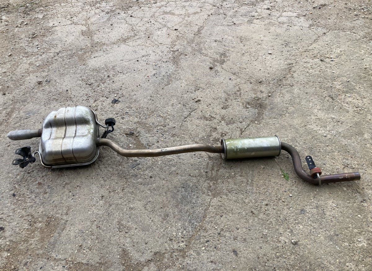 3AA120B 3AA253811D 3C0119R 3C0253411 Exhaust rear silencer (muffler) VW PASSAT B7 / ALLTRACK (2010-2015)