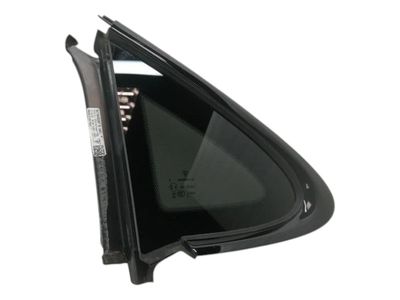 PORSCHE TAYCAN 9J Left Rear quarter Glass 9J1845297S