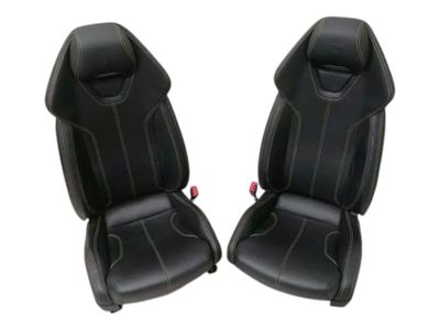 LAMBORGHINI HURACAN LP 610-4 Seats Sport Yellow Stitching Black leather