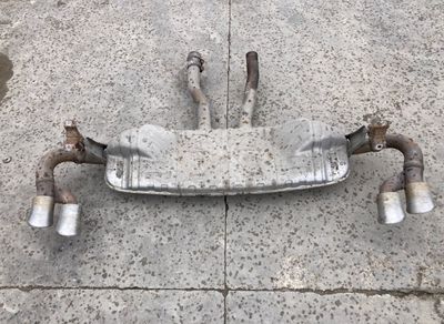 95511112170 Exhaust rear silencer (muffler) PORSCHE CAYENNE I (2002-2010)