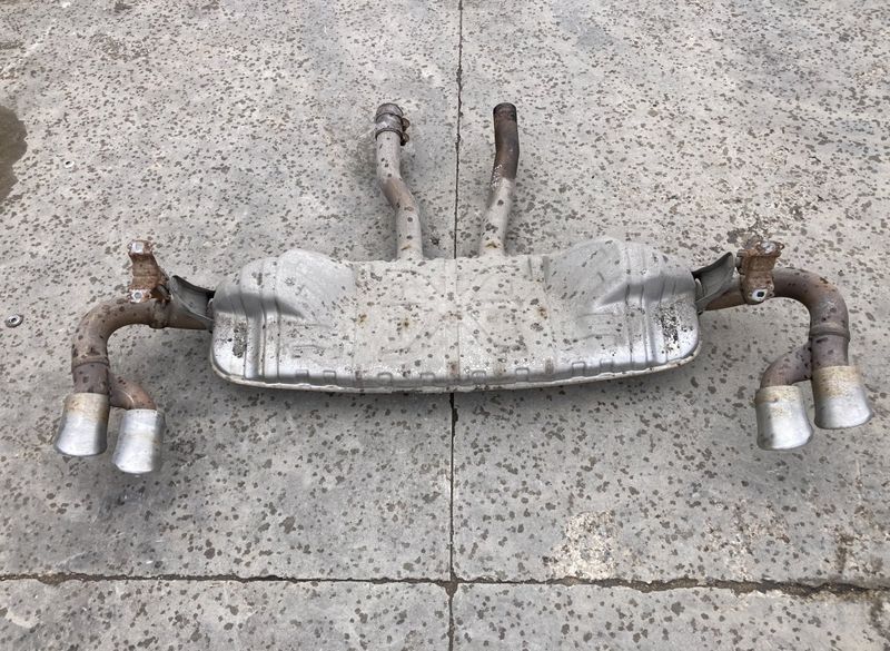 95511112170 Exhaust rear silencer (muffler) PORSCHE CAYENNE I (2002-2010)