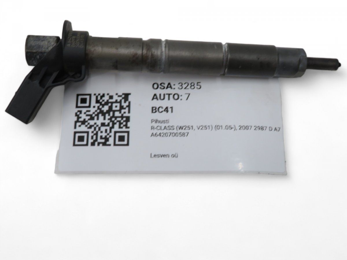 A6420700587 A6420701987 A6420701387 Fuel Injector MERCEDES-BENZ R-CLASS (W251) (2006-2013)