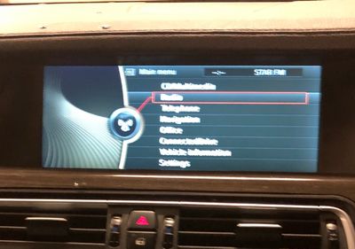9268710 Dash screen BMW 7 (F01, F02) (2008-2016)