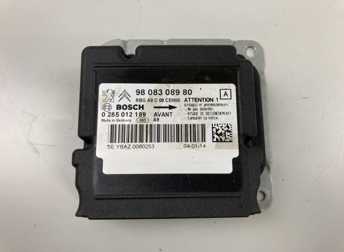 8908308980 0285012189 Airbag Control Unit PEUGEOT 208 I (A9) (2012-2019)