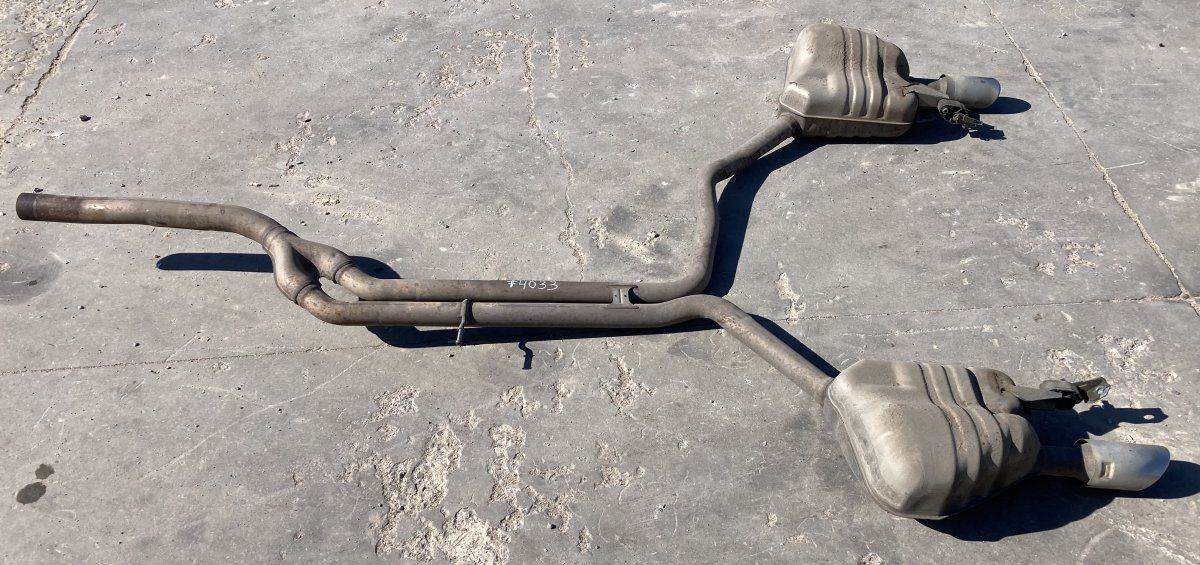 4G0253611M 4G0253612M Exhaust system complete AUDI A6 / A6 ALLROAD (C7, 4G) (2010-2018)