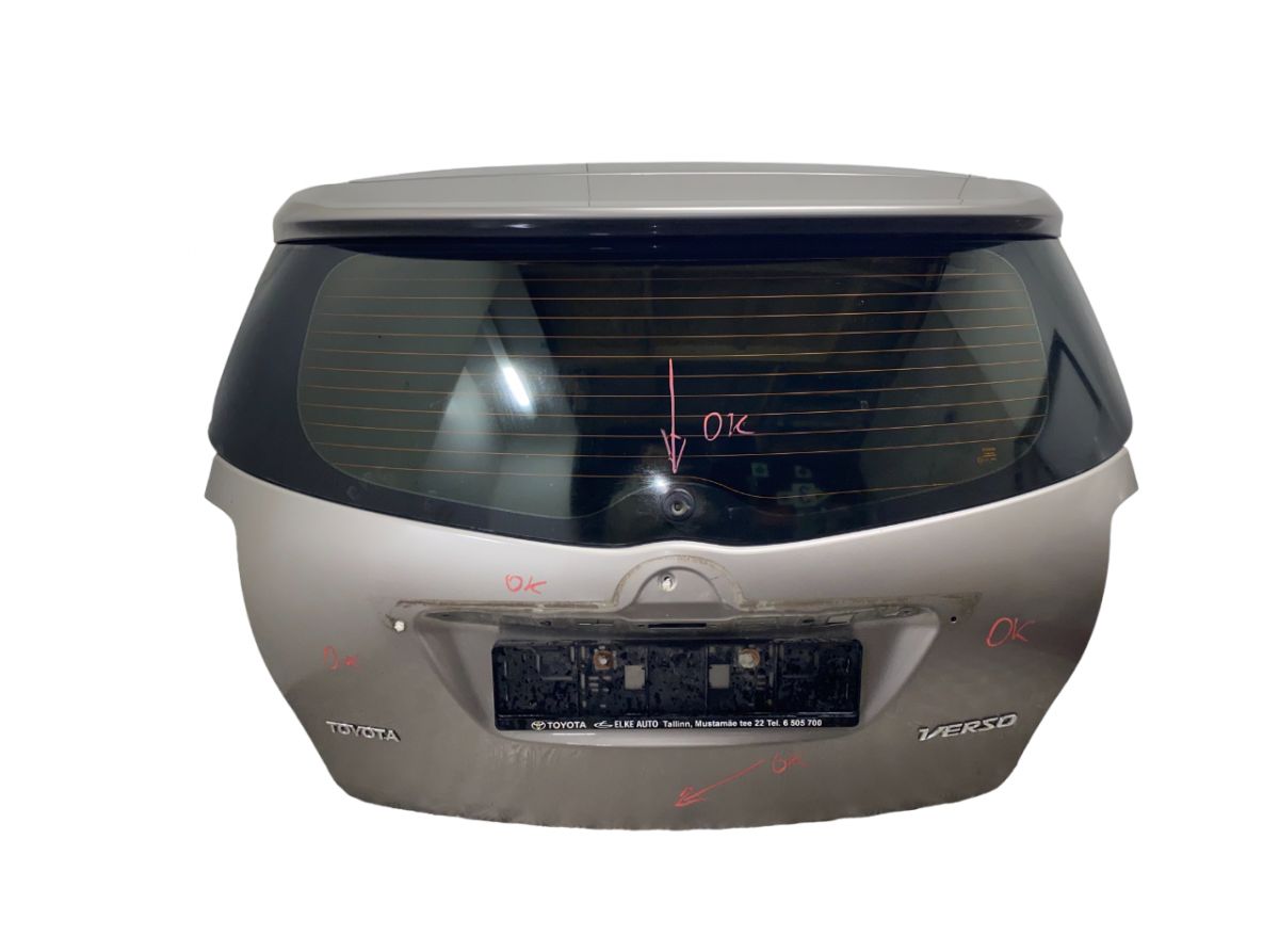 67005-0F040 Bootlid / tailgate TOYOTA VERSO (AR20) (2009-2018)