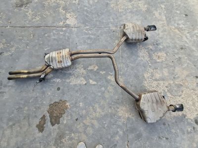 4G0253411 4G0253181AC Заден шумозаглушител (гърне) AUDI A6 / A6 ALLROAD (C7, 4G) (2010-2018)