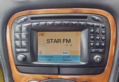 7612001523 8618001514 Радио MERCEDES-BENZ SL-CLASS (R230) (2001-2012)