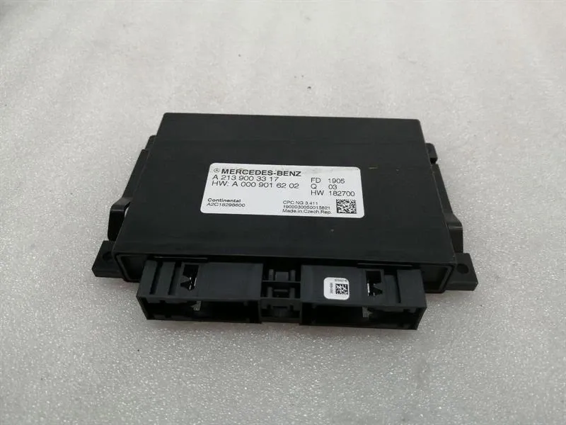Mercedes S-class W222 electronic module A2139003317 control unit gearbox ecu