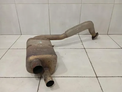 Porsche Cayman 718 exhaust silencer 982251051D exhaust silencer left