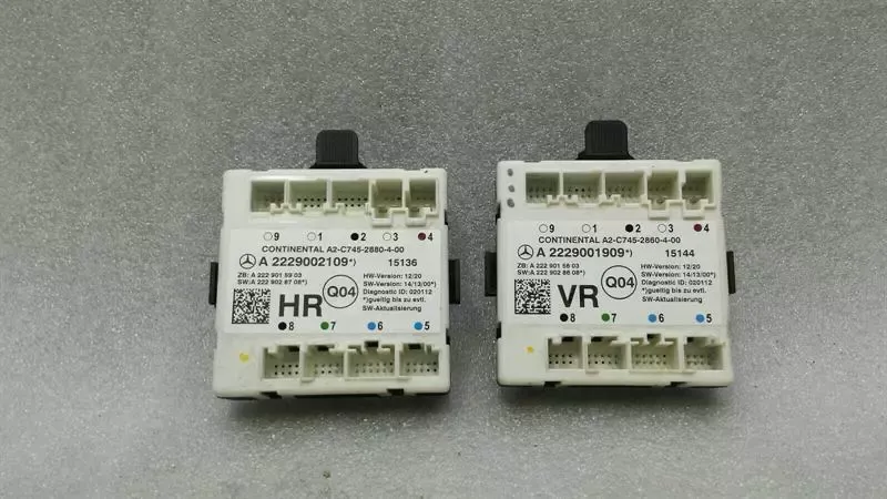 Mercedes C Class W205 Door Control Module A2229002109 Door Control Unit