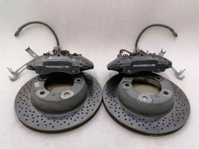 Porsche Boxster 718 Brake Caliper Rear Set 982613404AN Brake Saddle Rear Set