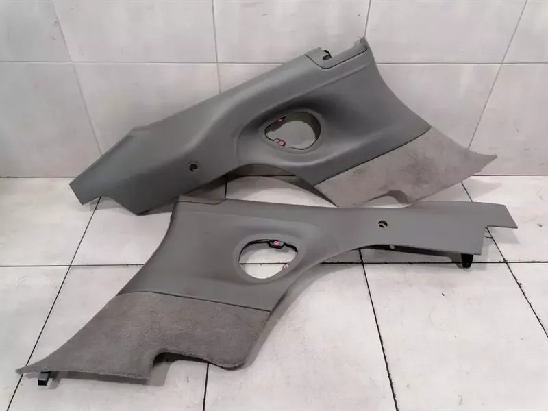 Porsche 911 996 Четвърт капак комплект 99655507207 Комплект странични облицовки КОЖА СИВА