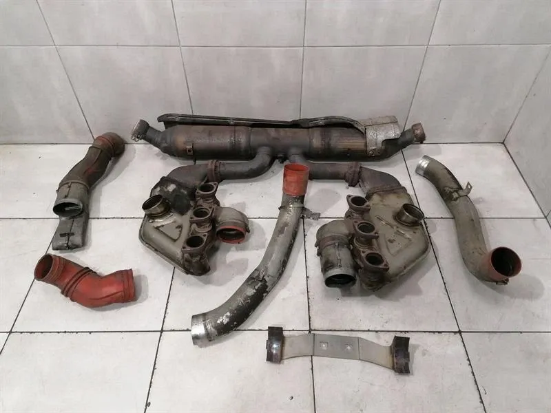 Porsche 911 993 Exhaust Silencer Set 99311321338 Exhaust Catalyst Set