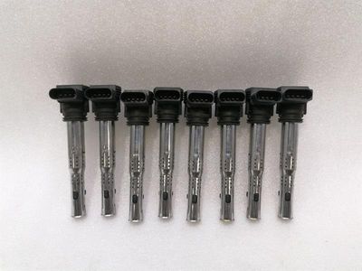 Audi RS5 8T Ignition Coil Set Of 8 07K905715F Ignition Coil Set