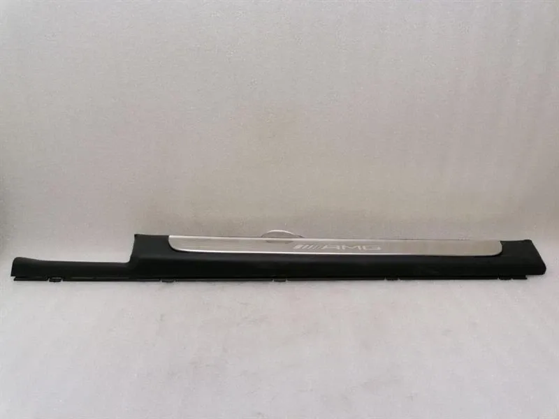 Mercedes C W205 Convertible Left LED Door Sill A2056804111 Left Entry Bar AMG