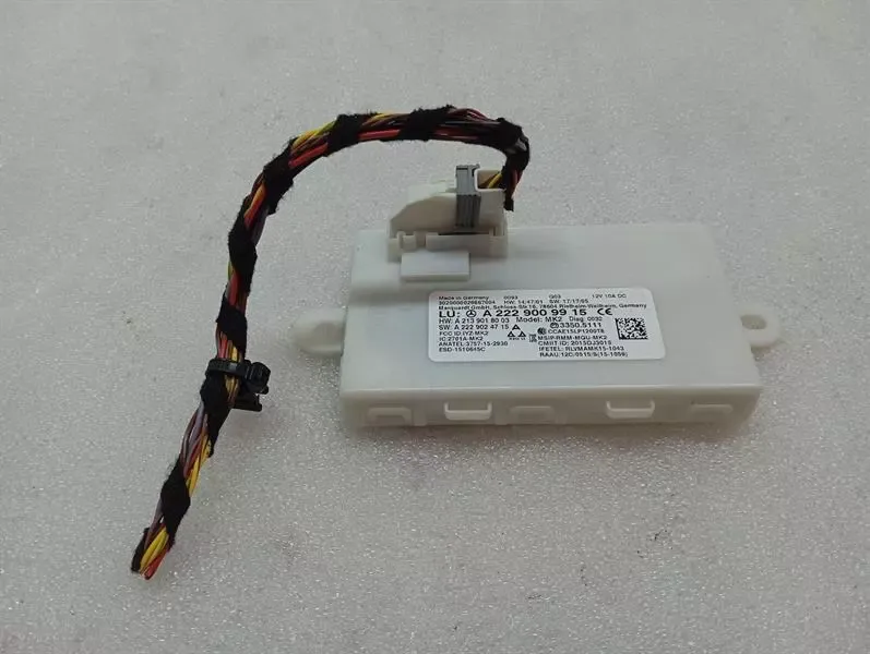 Mercedes C Class W205 Електронен модул A2229009915 Блок за управление KEYLESS