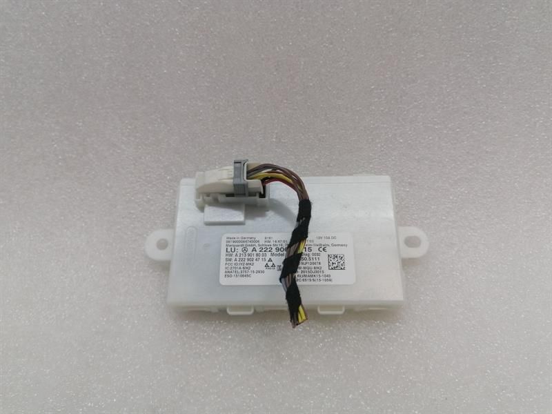 Mercedes C Class W205 Electronic Module A2229009915 Control Unit KEYLESS-GO