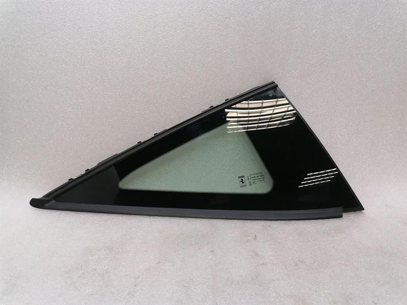 Ferrari Rome F169 Right Rear Quarter Glass 967699 Door Window 1⁄4 Rear Right