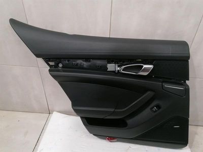 Porsche Panamera 970 door card rear left 97055591300 door panel rear leather