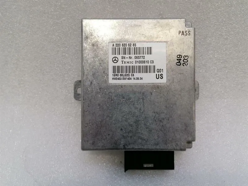 MERCEDES S-CLASS W220 ЕЛЕКТРОНЕН МОДУЛ A2208206285 ECU ГЛАСОВО ВЪВЕЖДАНЕ