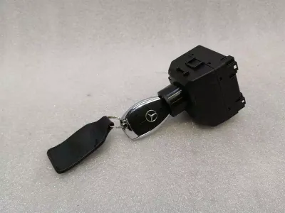Mercedes CL W216 EZS With Key A2215450708 Control Unit Ignition Lock