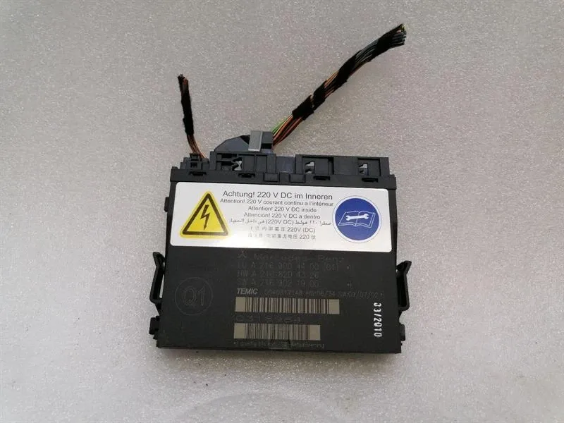 Mercedes S-class W221 dynamic seat control unit A2169004400 seat control modules