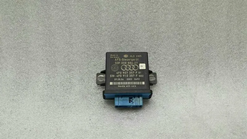 Audi S8 D3 A8 light module 4F0907357F control unit headlight range adjustment LWR