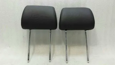 Audi S8 D3 A8 Headrest Set Headrest Set Leather Leather Crest S Line