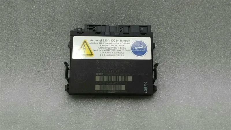 Mercedes CL W216 Left Rear Seat Module A2218709186 Seat Control Unit Rear Left