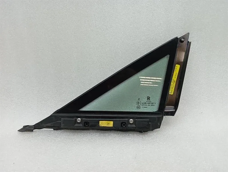 Rolls Royce Wraith RR5 Left Front 1/4 Glass 51337420639 Door Panel 1/4 Front Left