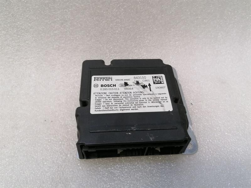 Ferrari GTC4 Lusso F151M Safety Module ECU 843150 Air Control Unit SRS