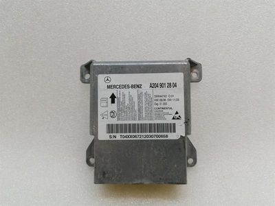 Mercedes C Class W204 Модул за безопасност ECU A2049012804 Блок за управление на въздуха SRS