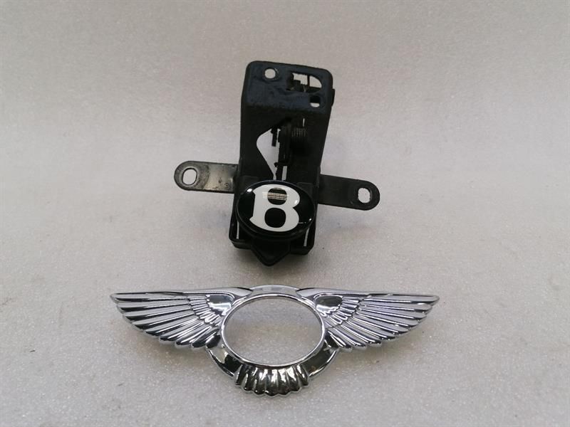 BENTLEY CONTINENTAL FLYING TRACK Емблема на капака на двигателя 3W0853621A Емблема Радиаторна решетка